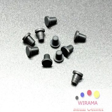 Karet Rubber Penutup Lubang Bor Cartridge Refill Suntik Tinta