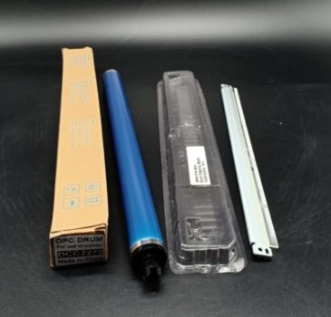 Paket OPC DRUM Dan Cleaning Blade Fuji Xerox DC C2270 3370 3375 4470 5570 7525 7556 Biru Compatible