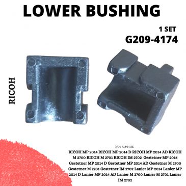 Lower Bushing Ricoh Gestetner MP 2014 2014en 2014D 2014AD