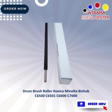 Drum Brush Roller Konica Minolta Bizhub C6500 C6501 C6000 C7000